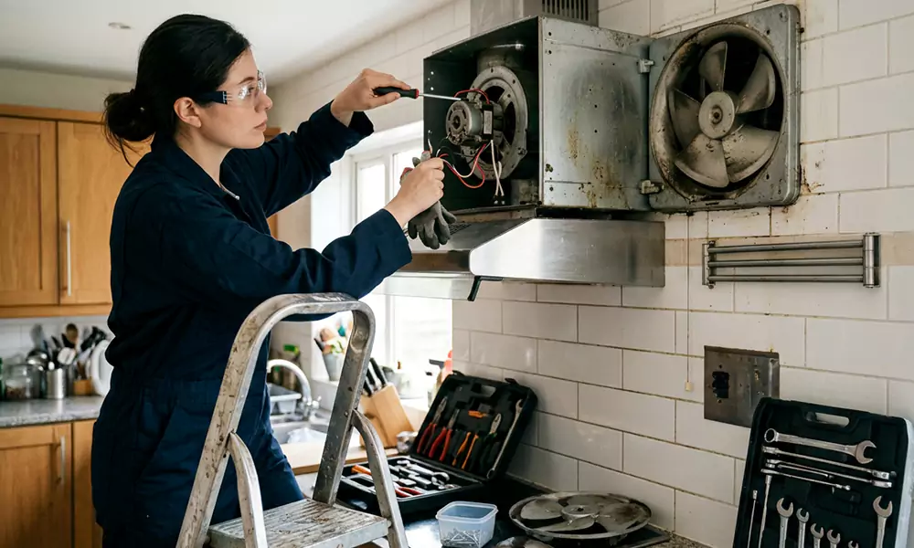Vent Hood Installation in Sanford, ME