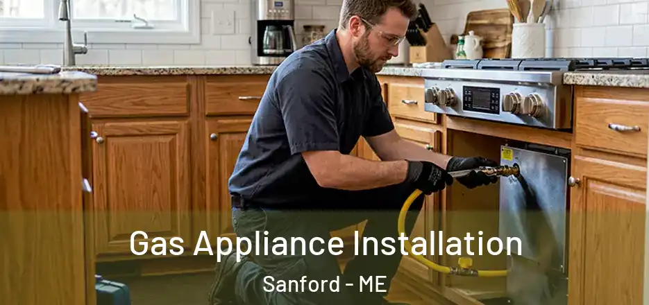 Gas Appliance Installation Sanford - ME