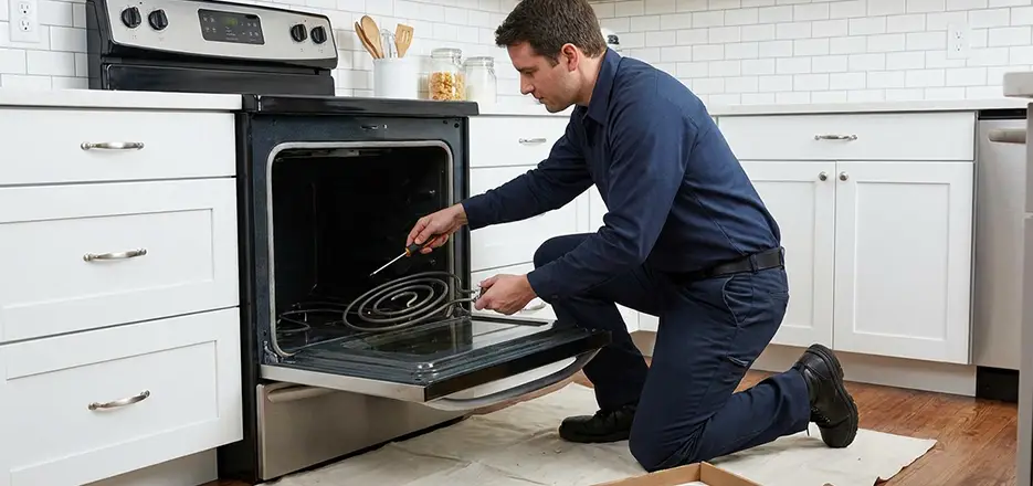 Oven Lower Heating Element Replacement in Sanford